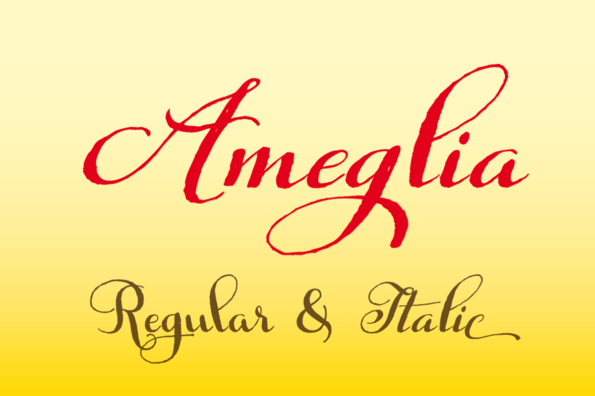 Ameglia Family Regular & Italic