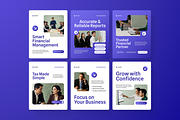 Accounting Service Instagram Post, a Social Media Template by Annora Studio (Thumbnail 3 of 6)