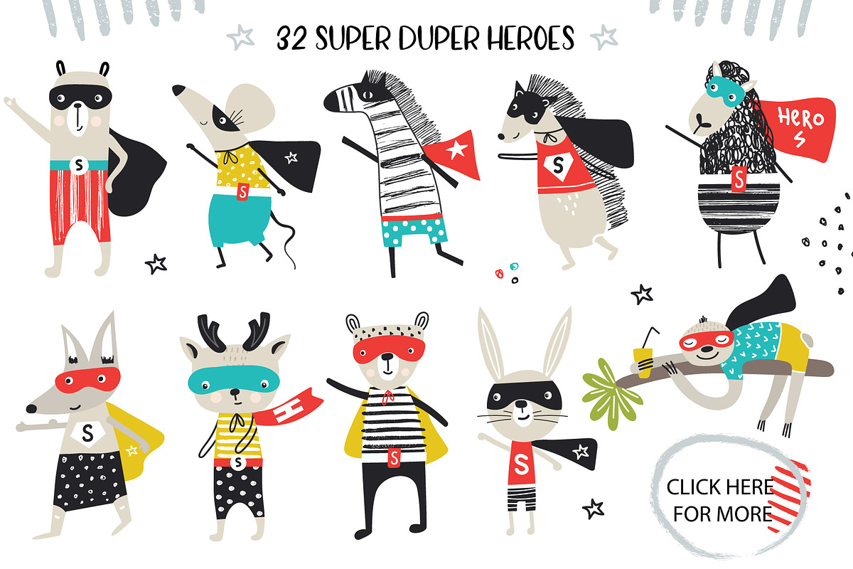 SUPER HERO, an Animal Illustration by Oksana Stepova (Photo 2 of 16)