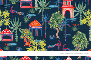 Chinoiserie Design Pattern & Motifs