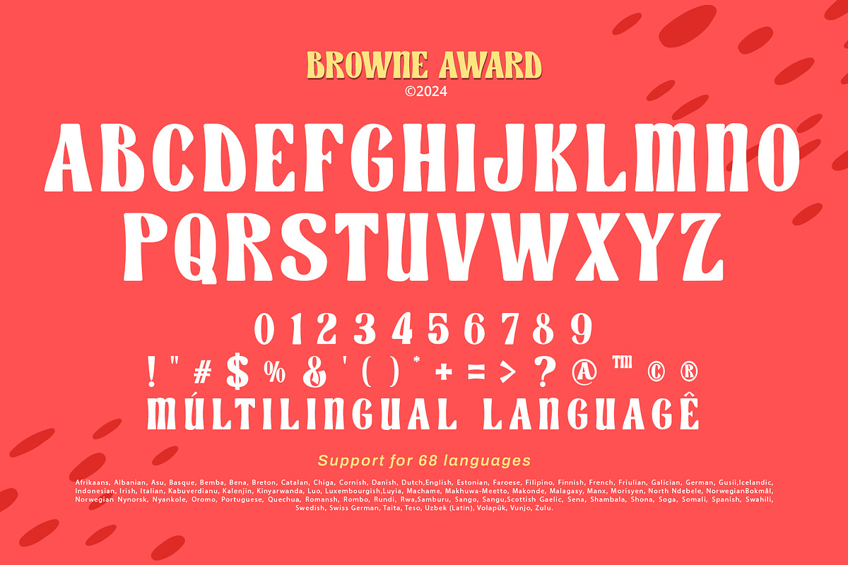 Browne Award, a Sans Serif Font by yumnatype (Photo 9 of 10)