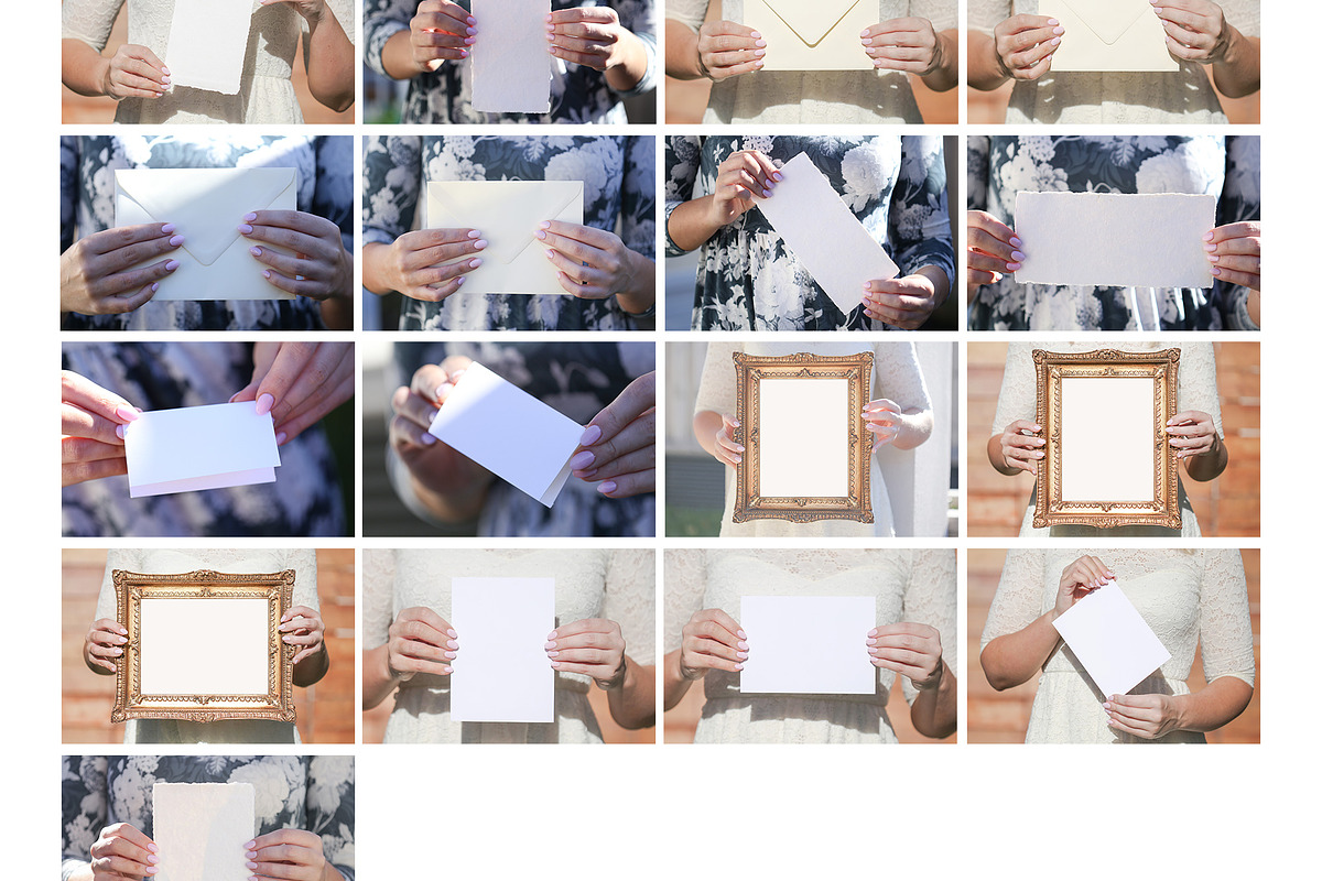 Hand held  invite mock up bundle stock photo containing mockup and mock up, an Arts & Entertainment Photo by Mockette (Photo 2 of 2)