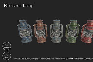 Old Kerosene Lamp