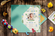 BABY SHOWER INVITATION, an Invitation Template by Totem Invitation House (Thumbnail 1 of 6)