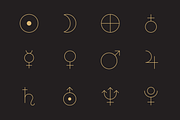 Mystic Zodiac Illustrations, an Object Illustration by IlloBob (Thumbnail 6 of 8)