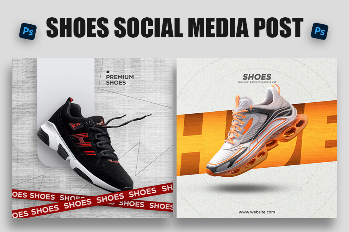 Shoes Fashion Instagram Post, a Social Media Template by Northfrom (Photo 1 of 3)