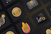 BlackGold 3D, an Object 3D Model by Iqonic Design (Thumbnail 5 of 6)