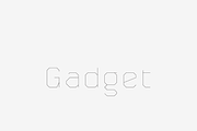Gadget, a Sans Serif Font by Truestroke Type Foundry (Thumbnail 1 of 4)