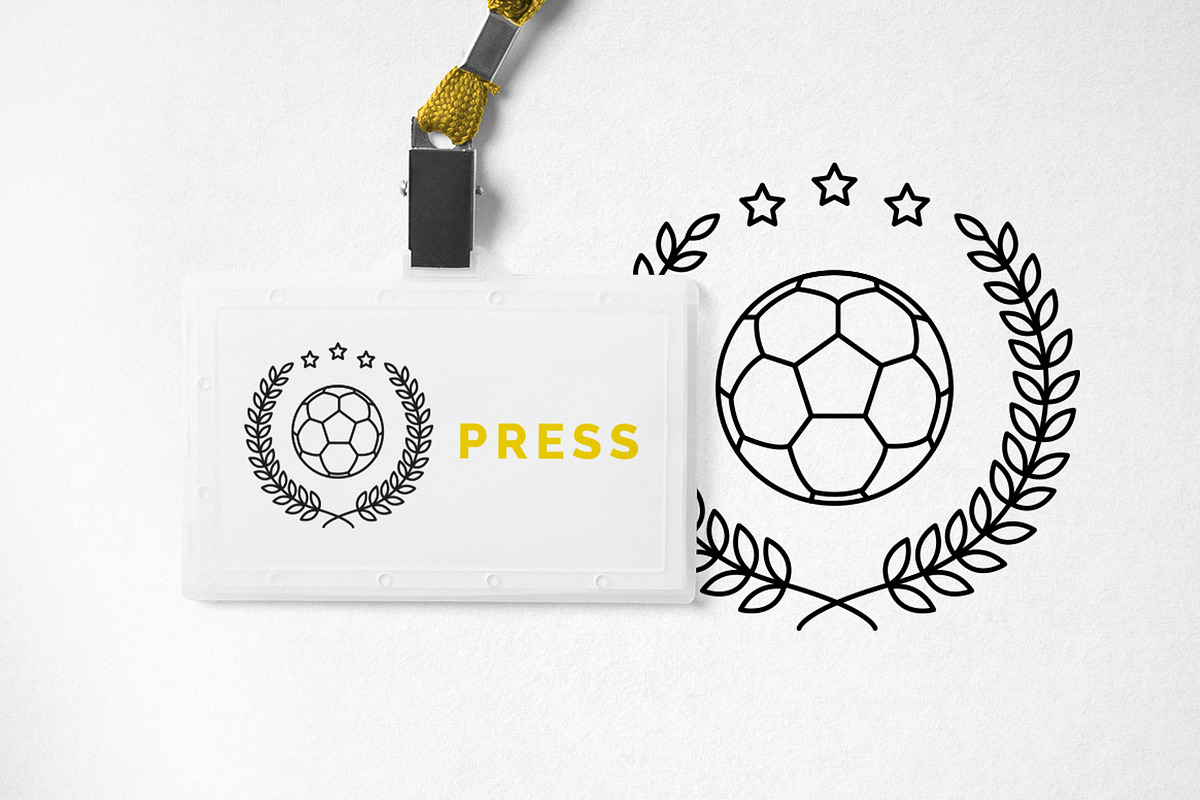 20 Football Soccer Icons World Cup, an Outline Icon by Hatch Design Workshop (Photo 3 of 8)