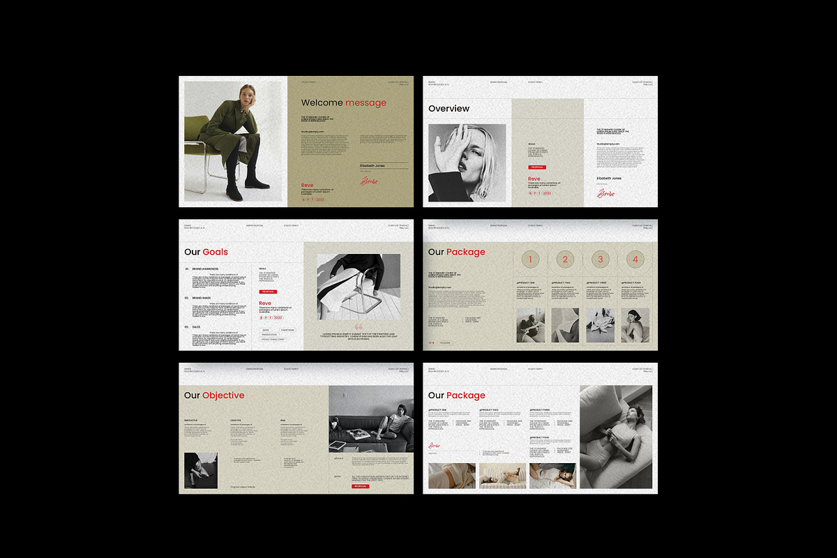 REVE | Brand Proposal Keynote Canva, a Presentation Template by Studio Temply (Photo 8 of 13)