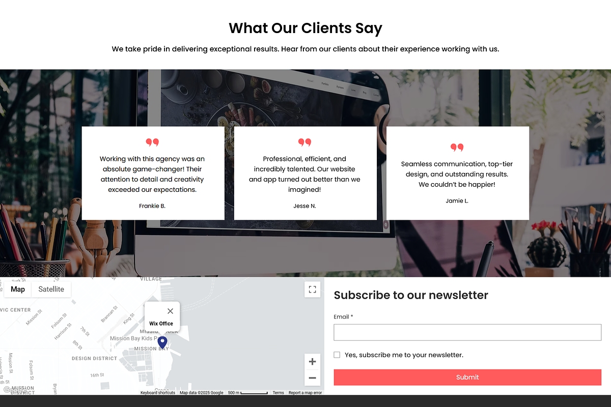 Creative Agency - Wix Studio Website preview 5