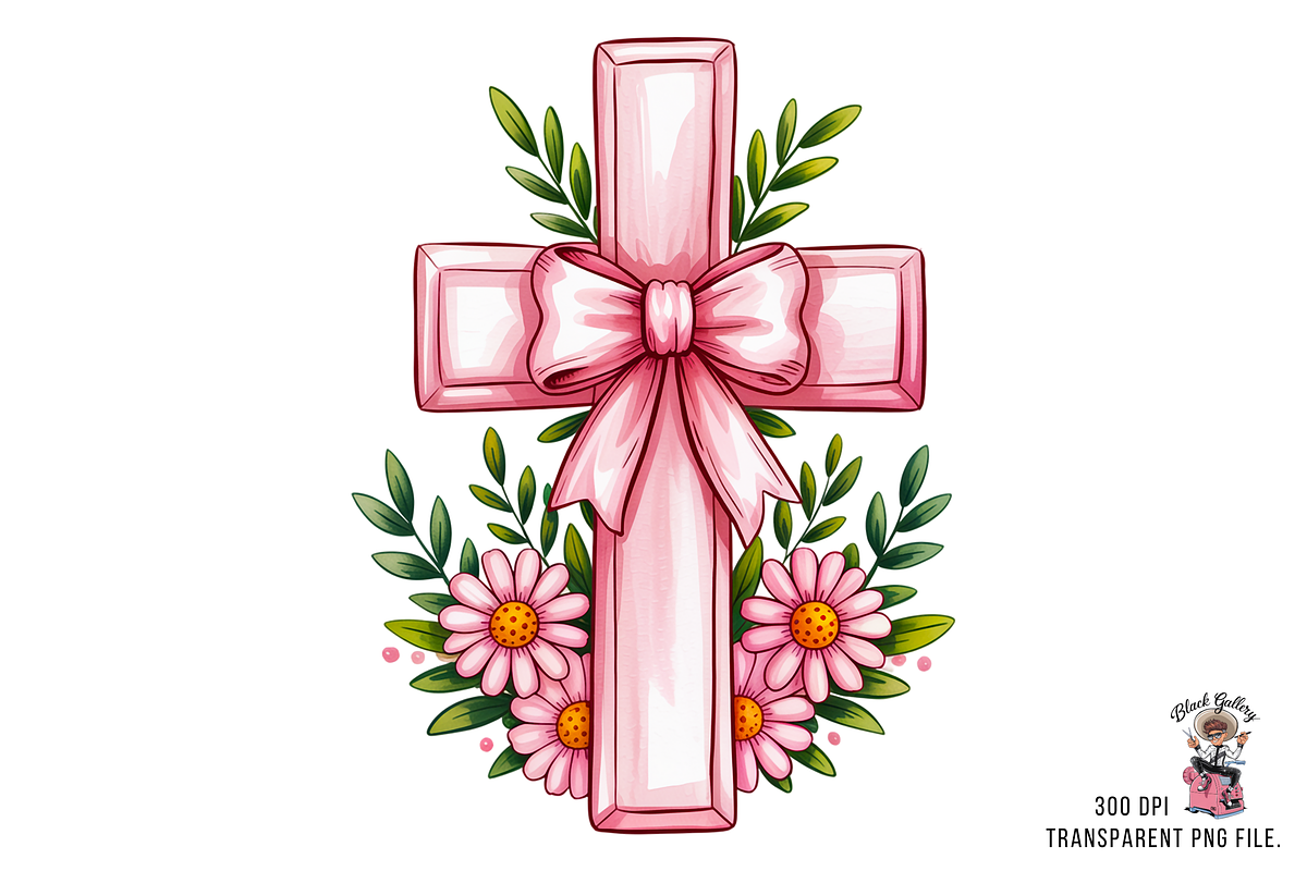 Pink Cross PNG Bundle, a Graphic by Clipart Studio (Photo 7 of 11)