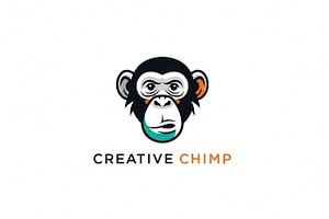 Creative Chimp Logo, a Branding & Logo Template by Logocreative