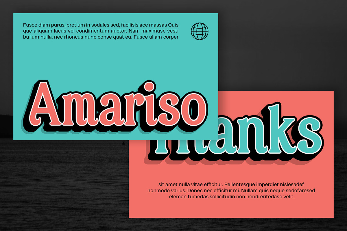 Asvoria 3D, a Serif Font by Craft Supply Co. (Photo 5 of 8)