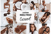 COCONUT 4 Lightroom mobile Presets, a Plug-in Add-On by MintAndPepper (Thumbnail 1 of 9)