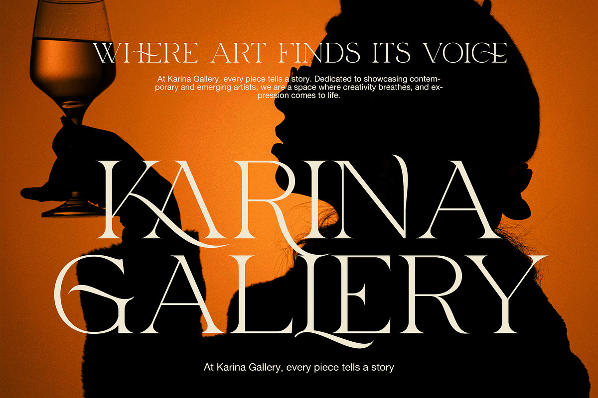 Gandis Elegant Serif Font, a Serif Font by Elegant Font (Photo 2 of 8)