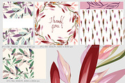 Artistic Leaves Set, a Decorative Illustration by Marina Grau (Thumbnail 4 of 7)