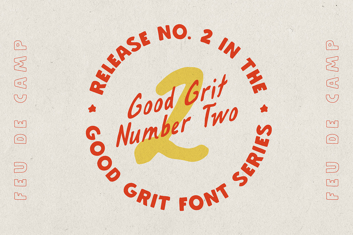 Feu de Camp - Handmade Font Duo, a Handwritten Font by Lateral Design (Photo 6 of 12)