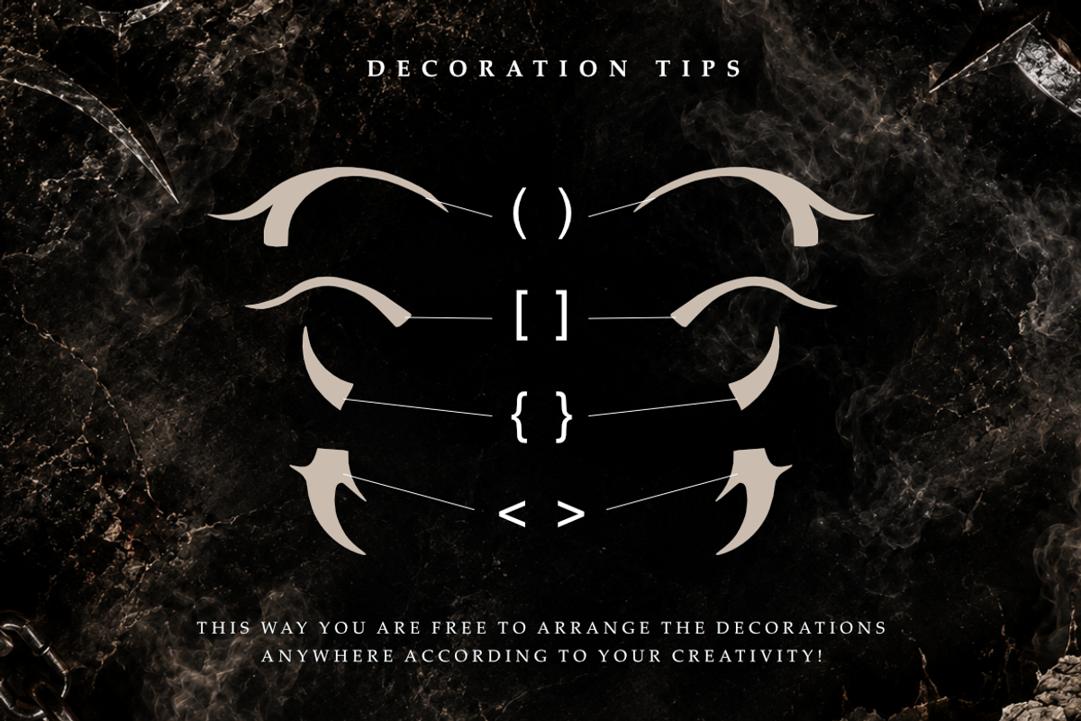 Nordic Frost | Black Metal Font, a Symbol Font by Masyafi Studio (Photo 5 of 9)