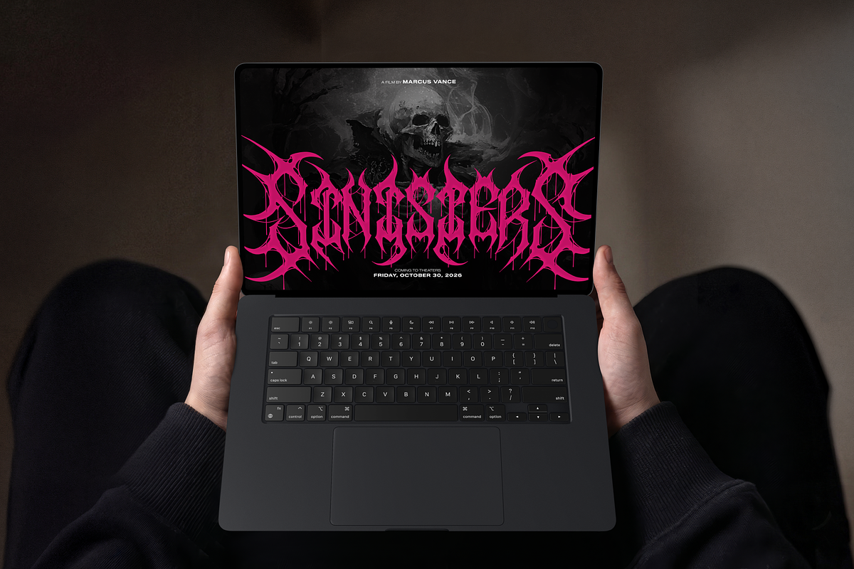 Wargrim | Black Metal Font, a Blackletter Font by Denustudios (Photo 9 of 12)