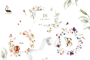 1K+ Belle Watercolor Floral Bundle, an Illustration by Karma (Thumbnail 11 of 54)