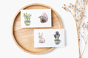 Happy easter watercolor clipart, an Object Graphic by Lidia's watercolor world (Thumbnail 2 of 8)