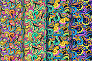 Vintage colorful seamless patterns, a Pattern Graphic by Robusta (Thumbnail 3 of 4)