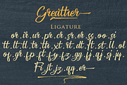 GREATHER, a Script Font by ALIVECREATIVE (Thumbnail 7 of 8)