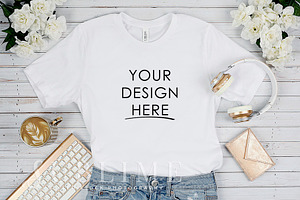 Bella Canvas Shirt Mock Up