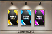 Gallery Vertical Posters Mockup PSD, a Product Mockup by Bruno's Shop (Thumbnail 2 of 4)