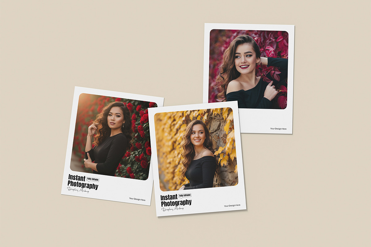 Instant Photo Mockup Collection, a Product Mockup by graphypix (Photo 1 of 4)