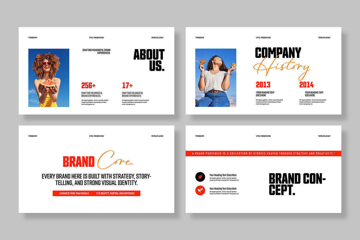 Modern Brand Portfolio Presentation, a Presentation Template by Mighty-Slide (Photo 3 of 5)