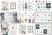 Bundle illustration, baby animals, an Animal Illustration by OxanaTally (Thumbnail 11 of 13)