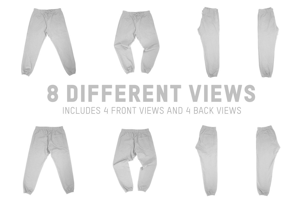 Shaka Wear 14oz Heavy Sweatpants, a Bottom Mockup by Pixel Sauce™ (Photo 6 of 6)