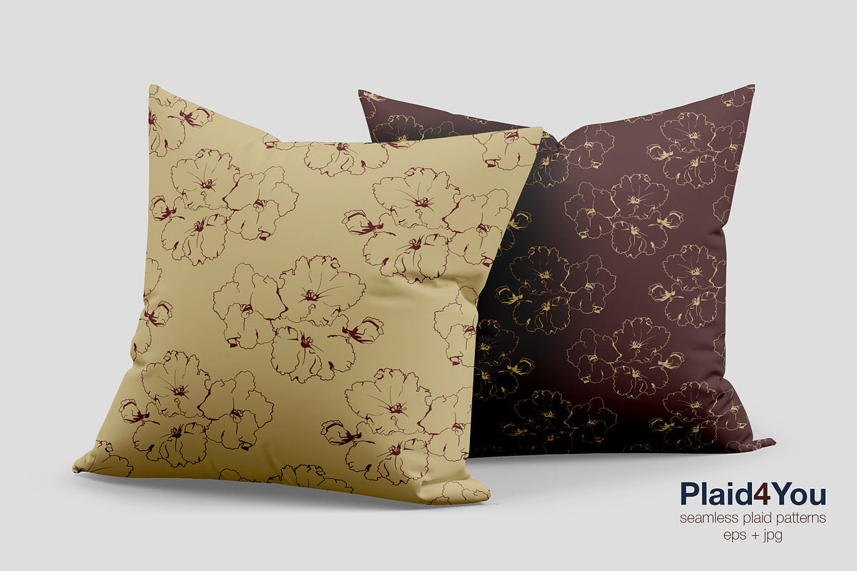 Floral & Flowers Seamless Pattern, a Pattern Graphic by Plaid4You (Photo 7 of 15)