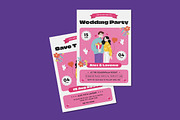 Bingslove Wedding Invitation, an Invitation Template by iDoodle Studio (Thumbnail 2 of 4)