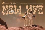 The Nebula Flow Font - Chrome Type, a Font by softulka (Thumbnail 5 of 11)