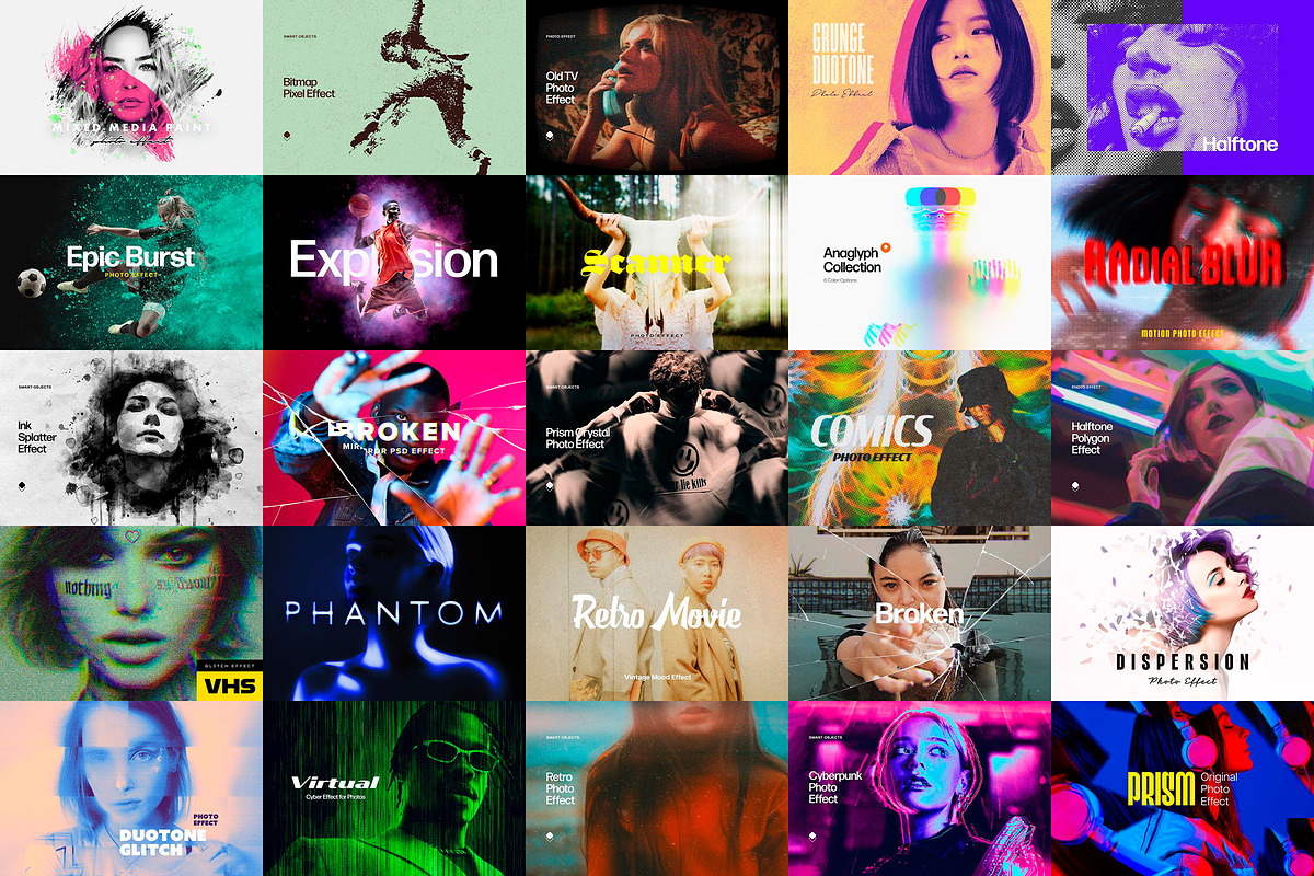 2023 Photoshop Bundle, a Layer Style Add-On by pixelbuddha.net (Photo 15 of 28)