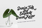 Claytonia Bold Script, a Script Font by Letterhend Studio (Thumbnail 8 of 8)