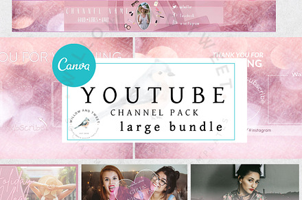 Make-Up Themed YT Template
