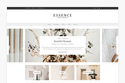Essence - WordPress Blog Theme, a WordPress Template by Lucid Themes (Thumbnail 1 of 6)