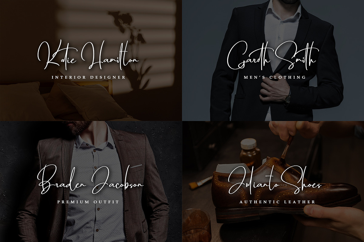 Ambiguition - Natural Signature Font, a Handwritten Font by Variatype (Photo 3 of 10)