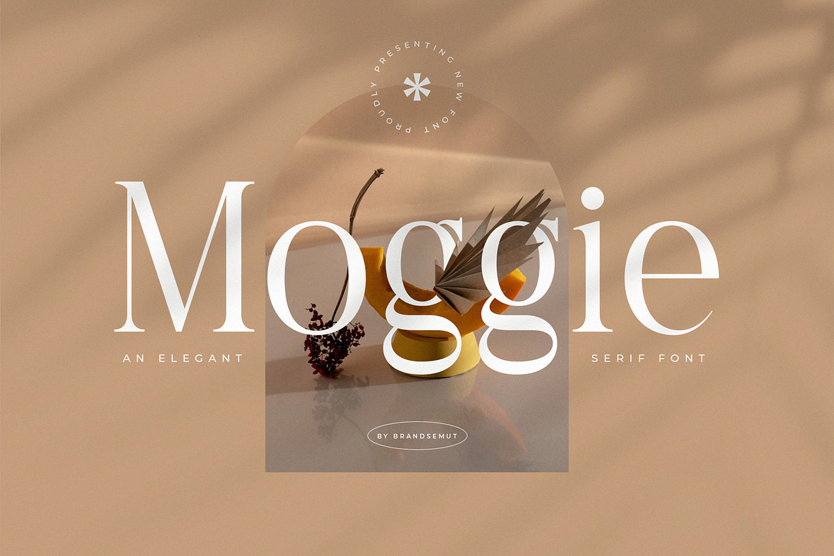 Moggie – Elegant Modern Serif Font, a Serif Font by BrandSemut (Photo 1 of 10)
