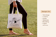 Do Yoga : Line Art Illustrations, a Person Illustration by Greywitch_Lola (Thumbnail 5 of 10)