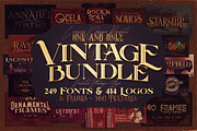 SALE Bundle 249 Fonts & 414 Logos, a Font by Cruzine (Thumbnail 2 of 58)