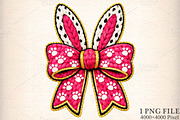Easter Bunny Bow PNG, an Illustration by Canvas Craft (Thumbnail 1 of 6)