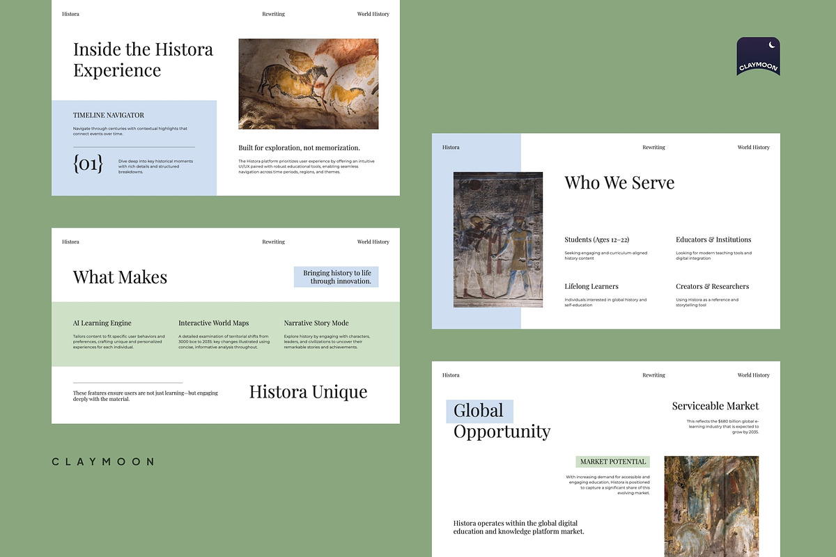World History Education Presentation, a Presentation Template by Claymoon Lab (Photo 5 of 6)