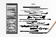 Script Brushes for Illustrator, a Brush Add-On by Mazheika Store (Thumbnail 2 of 6)
