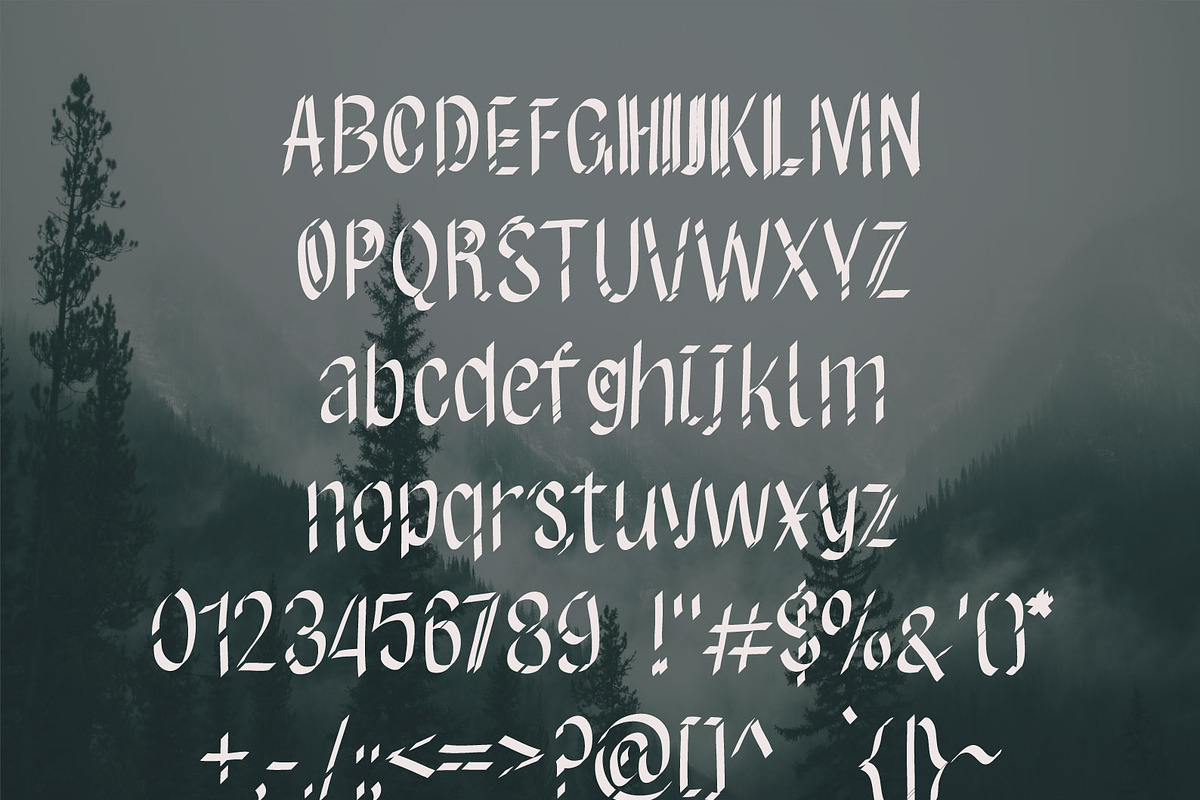 Viking Blood - Handwritten Font, a Font by NViolet (Photo 2 of 3)