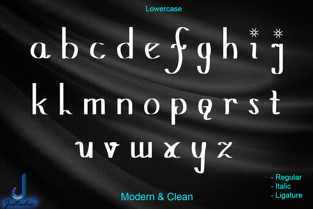 Modern Sans Serif Typeface Font, a Sans Serif Font by jastudio123 (Photo 5 of 8)